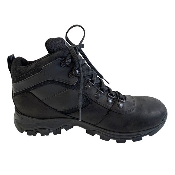 Timberland Black Leather Hiking Boots Mens Waterproof Trail Lug Sole Outdoor main image 7